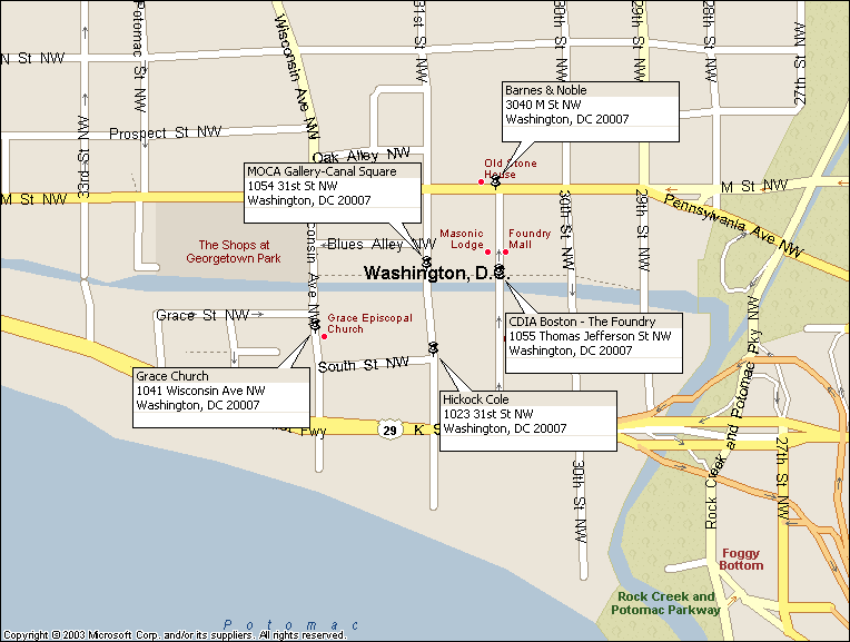 Georgetown Map