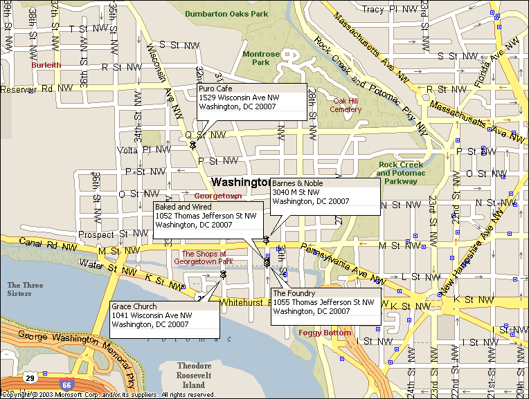 Georgetown Map