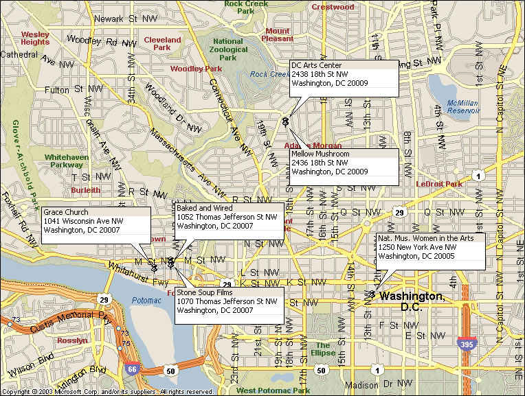 Georgetown Map